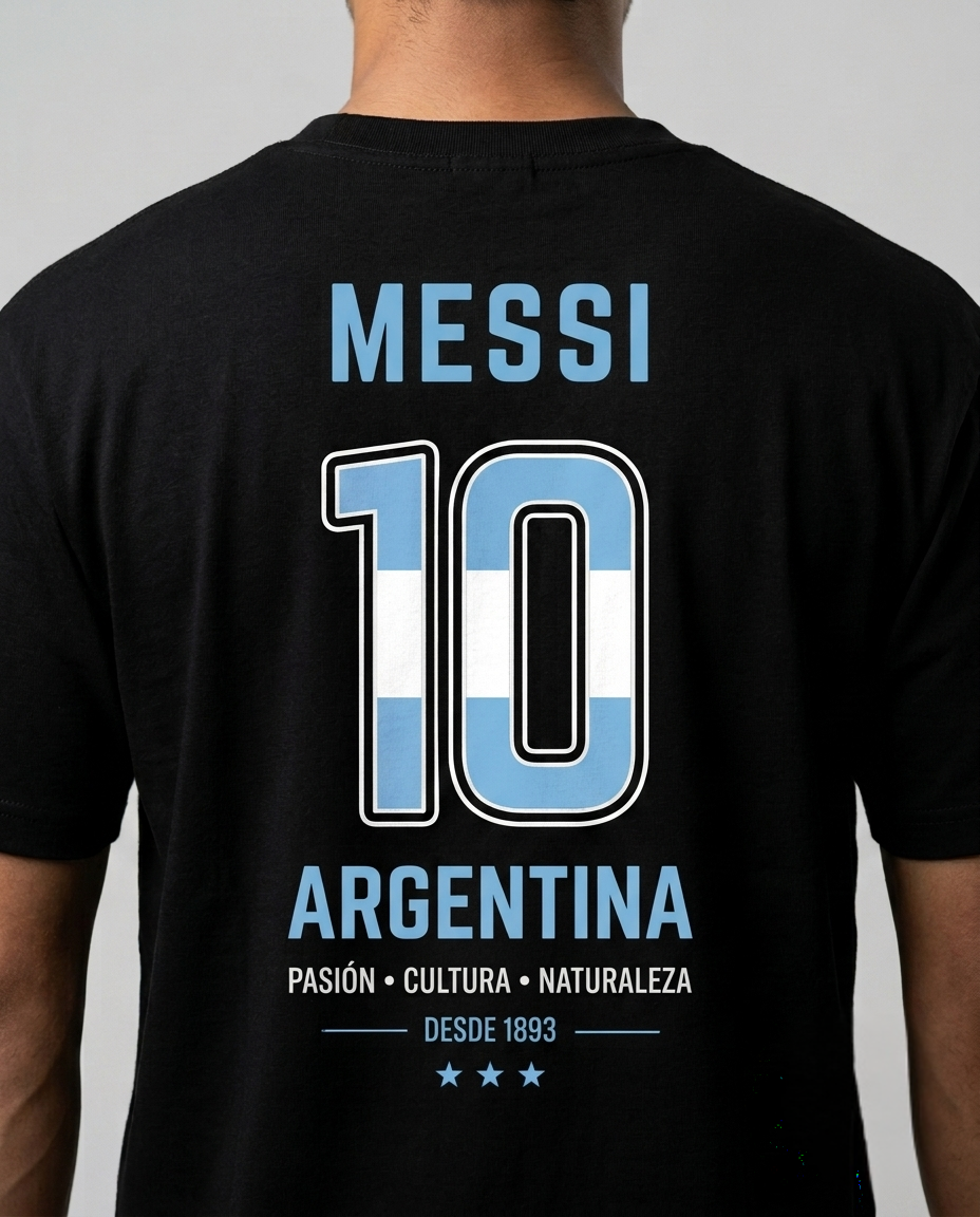 Argentina Heritage Football Tee